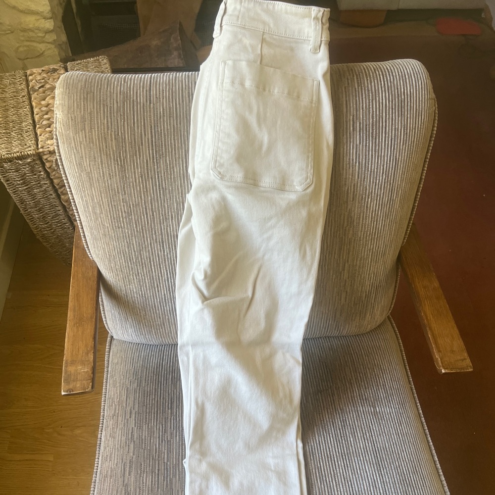 Everlane Off-White Denim Jeans